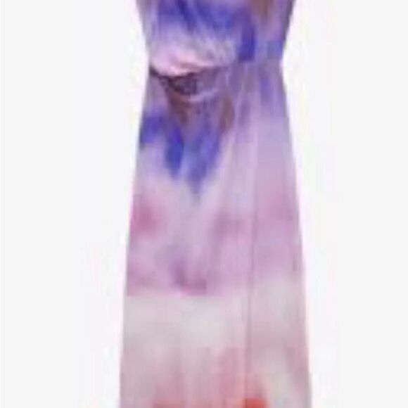 Zara Multi Color thin strap dress Asymmetrical hem line - Picture 10 of 10